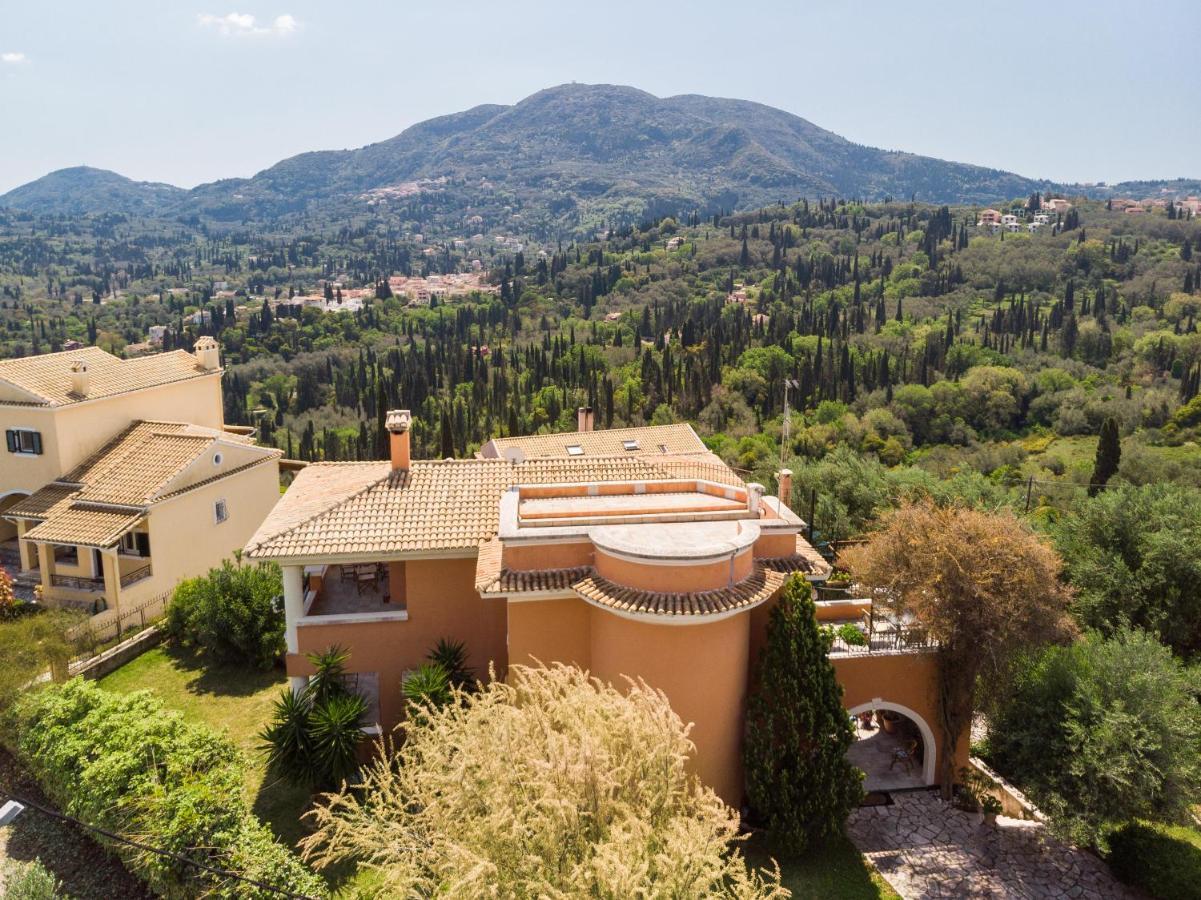 Villa Dorina By Corfuescapes Virós Esterno foto