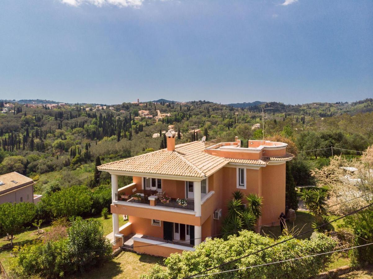 Villa Dorina By Corfuescapes Virós Esterno foto